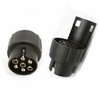 Redukce zásuvky mini - 7/13.pin 12/24V pvc