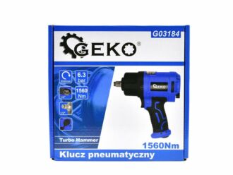 Pneumatický rázový utahovák Turbo Hammer 1/2", 1560Nm GEKO