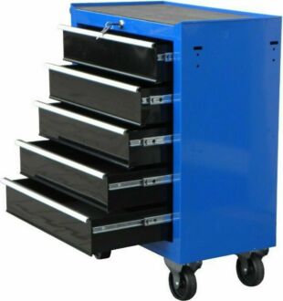 GEKO G10802 Dílenská skříňka, 5 šuplíků