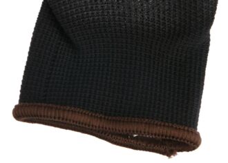 Rukavice pracovní z polyesteru polomáčené v PU GLOVE PE-PU 9, černé, vel 9", 6 párů SIXTOL