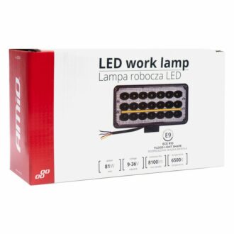 LED pracovní světlo 9-36V 81W 8100lm 110x225x60mm