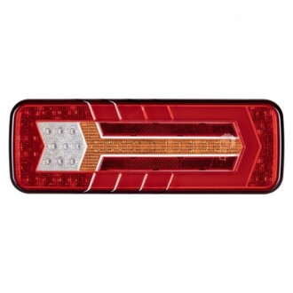 LED zadní svězlo, dynamická směrovka, 12/24V - 284x100x37,8mm