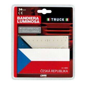 LED Vlajka Česká republika 24 V - LAMPA