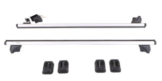 Příčný nosník se zámkem hliníkový ROOF RACK FIX PRO, 120cm, nosnost 90kg SIXTOL