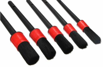 Sada měkkých precizních štětců pro čištění auta CAR DETAILING BRUSH 5 SOFT, 5ks SIXTOL