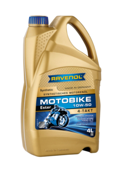 RAVENOL Motobike 4-T Ester 10W50; 4 L