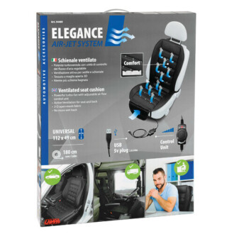 Potah sedadla s ventilací Elegance Air-Jet System LAMPA
