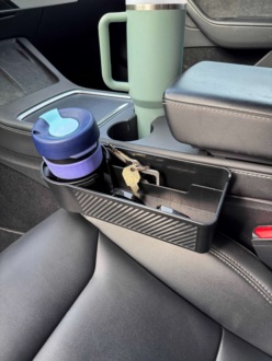 Organizér/držák nápojů do auta mezi sedačky CAR STORAGE 3 SIXTOL