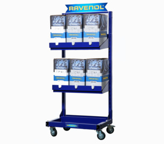 RAVENOL MD Stojan Bag in Box na 6 ks