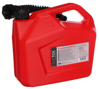 Kanystr plastový MECHANIC FUEL CANISTER RED 5L, červený SIXTOL