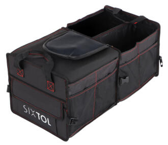 Organizér do kufru auta CAR COMPACT 5L THERMO, 5 přihrádek, velká termotaška, skládací SIXTOL