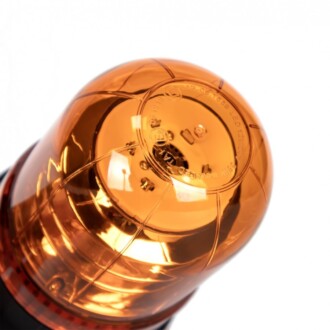 PROFI LED maják oranžový 12-24V 24LED 38W magnet, ECE R65 200x140 mm