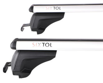 Příčný nosník se zámkem hliníkový ROOF RACK IN PRO, 120cm, nosnost 90kg SIXTOL