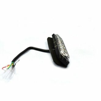 Výstražné LED světlo vnější oranžové, 12-24V 4LED 12W, ECE R65, 101x32 mm