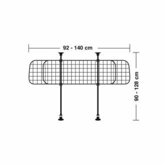 Mříž na převážení psů do zavazadlového prostoru LAMPA GRG-4