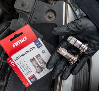 LED autožárovky série H25, H7 H18 bílá Canbus, 12V, 30W, 2710 lm - 2 ks