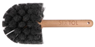 Kulatý kartáč pro čištění těla jízdního kola nebo motorky CAR DETAILING WOOD BRUSH 1 SIXTOL