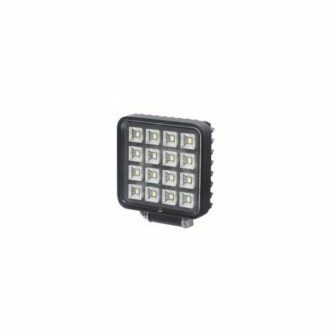 LED světlo (s vypínačem) na pracovní stroje 10-30V, 16x1W, ECE R10