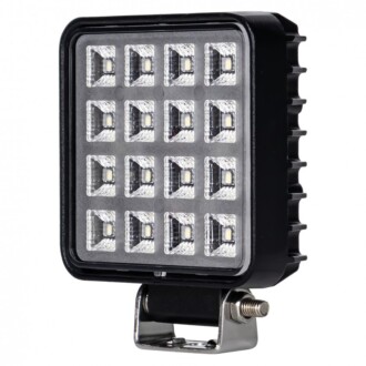 LED světlo (s vypínačem) na pracovní stroje 10-30V, 16x1W, ECE R10