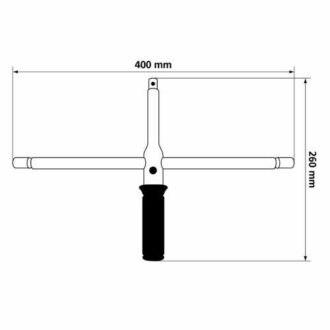 Klíč na kola křížový skládací 17/19 a 21/23 mm LAMPA