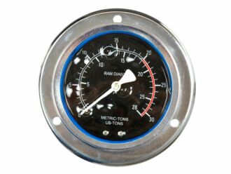 Hydraulické čerpadlo do dílenského lisu 20T, manometr GEKO