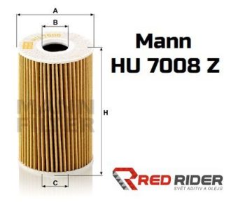 Olejový filtr MANN-FILTER HU 7008 z
