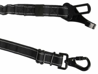 Bezpečnostní pás do auta pro psa CAR BELT FREDY, 63/90 x 2,5cm SIXTOL