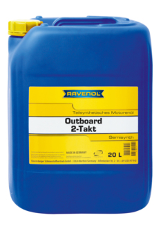 RAVENOL Outboardoel 2T Teilsynth.; 20 L