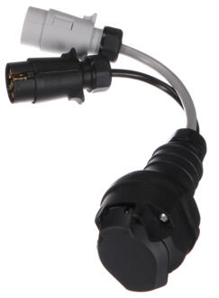 Kabelová redukce zásuvky tažného zařízení TRAILER CABLE 5, ze 13pin na 7pin N+S, 35cm SIXTOL
