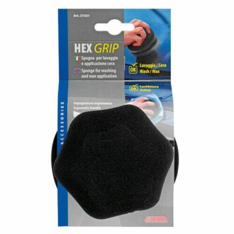 Aplikátor na mytí a nanášení vosku Hex Grip 105 mm - LAMPA