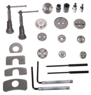 Stlačovák brzdových pístů MECHANIC BRAKE SET BLACK 50, sada 50ks SIXTOL