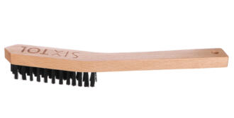 Speciální kartáč pro čištění řetězu a kazety jízdního kola CAR DETAILING WOOD BRUSH 2 SIXTOL