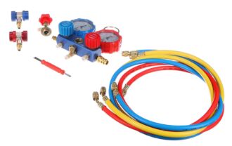 Sada na měření tlaku a těsnosti autoklimatizace MECHANIC AC TESTER 1 SIXTOL