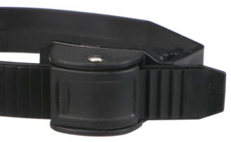 Rychloupínací pásek pro nosič kol na tažné zařízení, délka 38cm, černý - náhradní díl SIXTOL