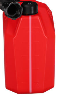 Kanystr plastový MECHANIC FUEL CANISTER RED 10L, červený SIXTOL