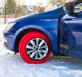 Textilní sněhové řetězy 3D XL EN16662-1 Önorm - 2 ks