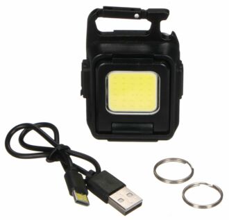 Svítilna multifunkční na klíče s magnetem LAMP KEY 2, 900 lm, COB LED, USB SIXTOL