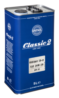 RAVENOL Oldtimer 50-er SAE 20W-50 API SC; 5 L