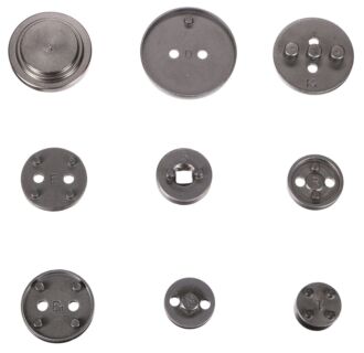 Stlačovák brzdových pístů MECHANIC BRAKE SET BLACK 50, sada 50ks SIXTOL