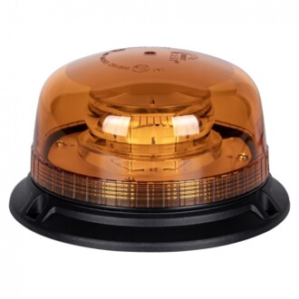 LED maják, 12-24V, 36x LED oranžový, pevná montáž, ECE R65 R10 - 136x73mm