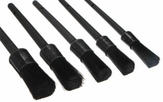 Sada tvrdých precizních štětců pro čištění auta CAR DETAILING BRUSH 5 HARD, 5ks SIXTOL