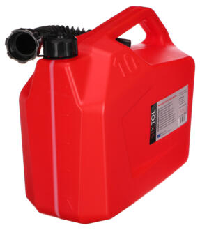 Kanystr plastový MECHANIC FUEL CANISTER RED 10L, červený SIXTOL