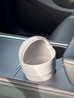 Odpadkový koš do auta CAR TRASH 4, šedý SIXTOL