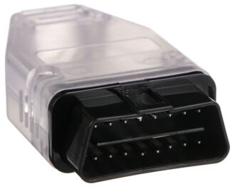 Zástrčka OBD-II s 16 piny pro montáž vlastního kabelu MECHANIC CABLE 30, transparentní SIXTOL