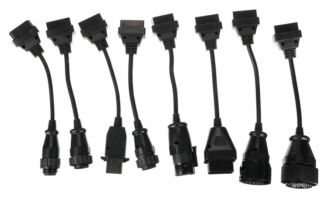 Kompletní sada OBD-II redukcí pro nákladní auta MECHANIC CABLE SET 2, 8ks SIXTOL