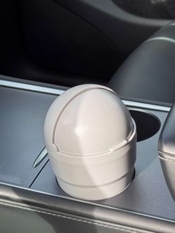 Odpadkový koš do auta CAR TRASH 4, šedý SIXTOL