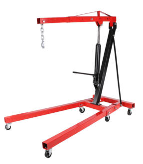 Dílenský hydraulický jeřáb MECHANIC CRANE 2T, 78kg, 230cm, "Žirafa" SIXTOL