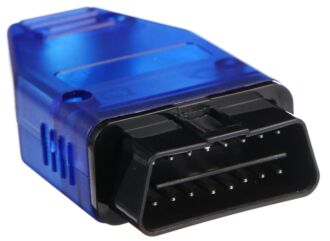 Zástrčka OBD-II s 16 piny pro montáž vlastního kabelu MECHANIC CABLE 31, modrá SIXTOL