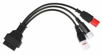 OBD-II redukce 3-pin/4-pin/6-pin pro moto Yamaha a Honda MECHANIC CABLE 23 SIXTOL