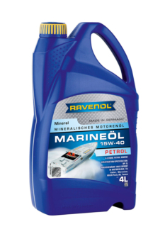 RAVENOL MARINEOIL PETROL SAE 15W-40; 4 L